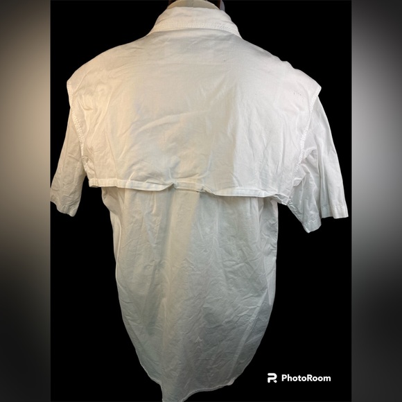 World Wide Sportsman Short Sleeve Button Up Fishing Shirt Men’s XL - Picture 2 of 4